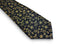 navy blue tie with paisley pattern in 100% cotton